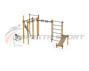Купить Спортивный комплекс для инвалидов-колясочников WRK-D17_76mm в Саранске 