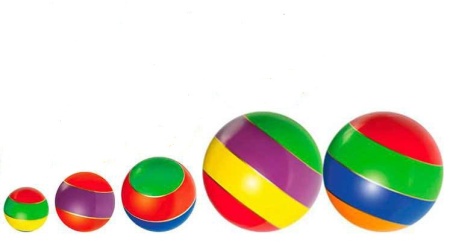 Купить Мячи резиновые (комплект из 5 мячей различного диаметра) в Саранске 