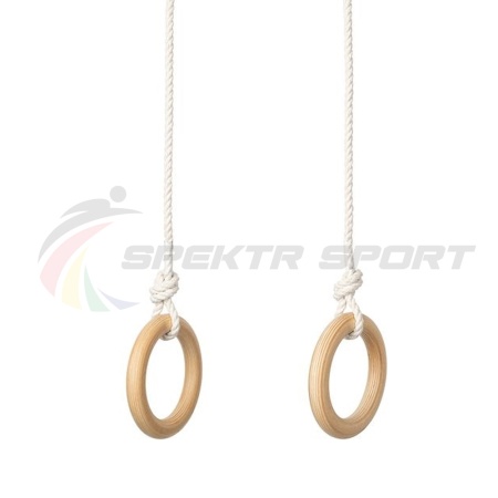 Купить Кольца гимнастические деревянные (фанера 18 мм, покрытие: эмаль, лак или пропитка) в Саранске 